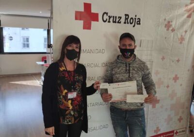 formación cruz roja